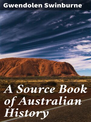 cover image of A Source Book of Australian History